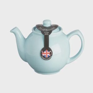 Pastel Blue Teapot, 2 Cups