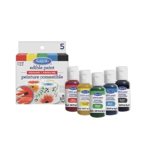 Primary Edible Paint, 5 Count Kit