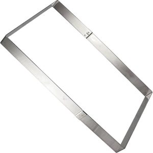 Rectangular Heavy Cake Frame, 24"x15.75"