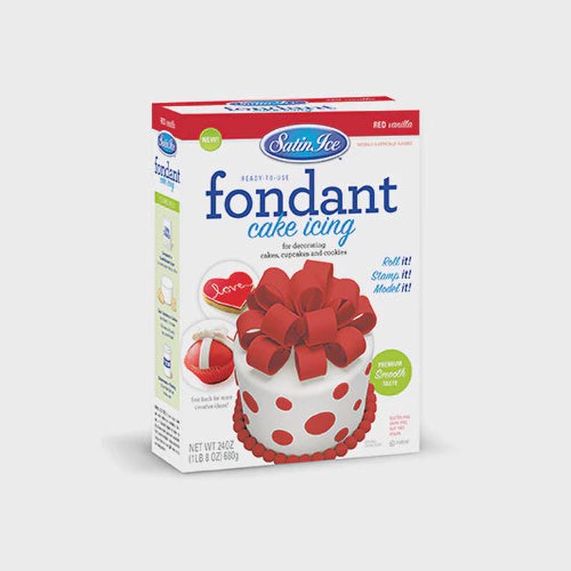 Red Vanilla Fondant | 24oz. Box