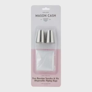 Russian Piping Tips with 6 Disposable Piping Bags