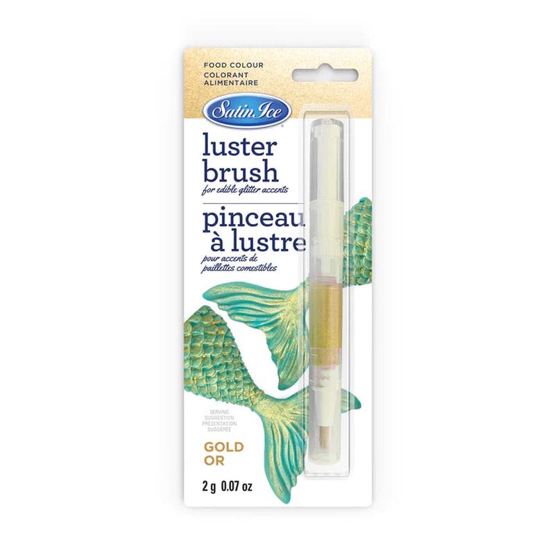 Satin Ice Gold Luster Brush