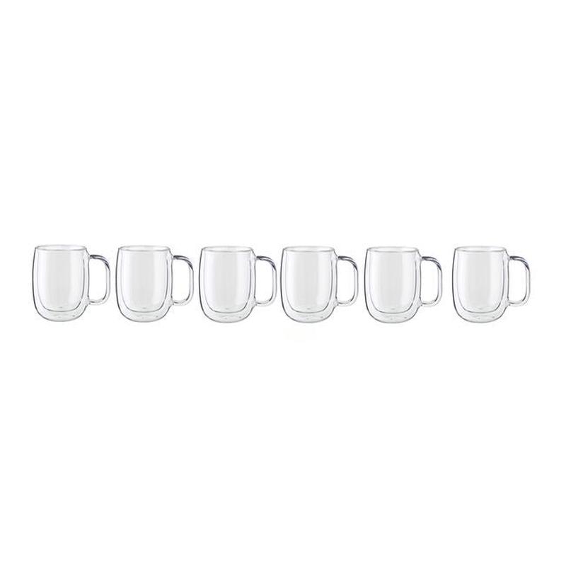 Sorrento Double Walled Glass Set, 8 Pieces