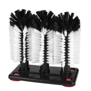 Triple Brush Glass Washer