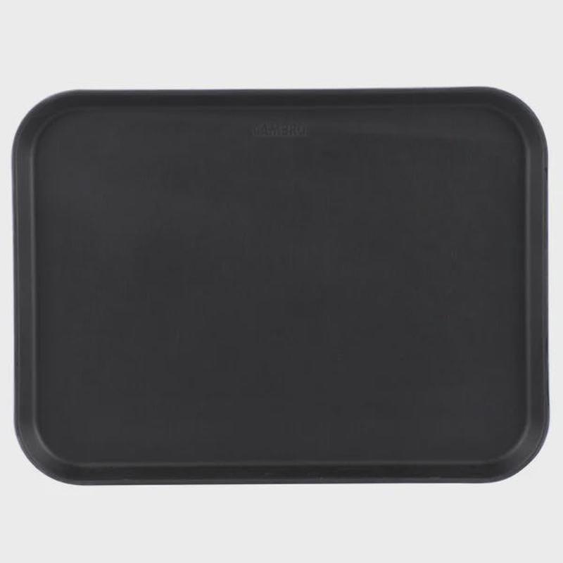 Camtread 15" x 20" Black Satin Non-Skid Serving Tray