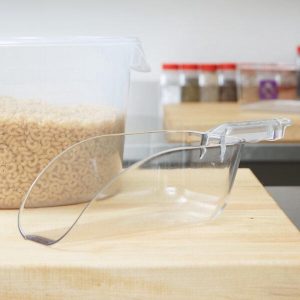Camwear Clear Polycarbonate Scoop | 2 Qt.