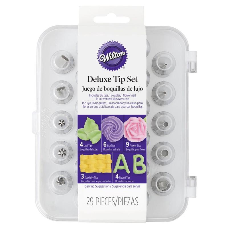 Deluxe Decorating Tip Set, 29-Piece