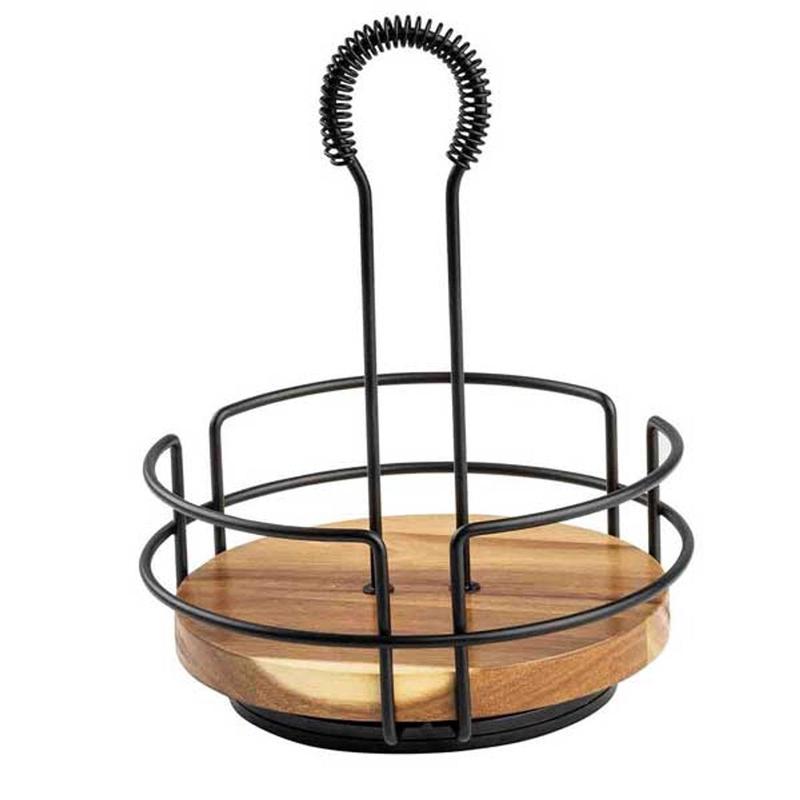 Round Rotating Tabletop Caddy