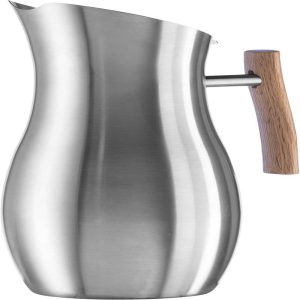 Slimline Stainless Steel Water Pitcher with Ice Guard