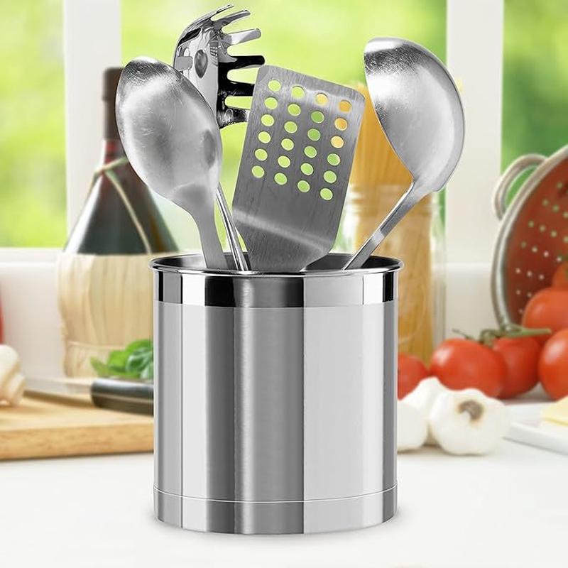 Stainless Steel Jumbo Utensil Holder