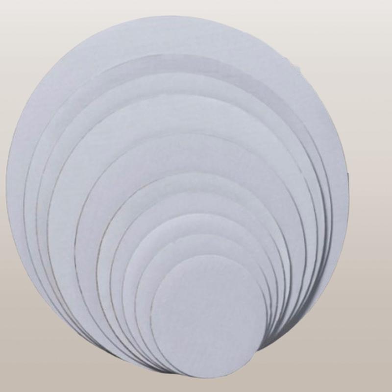 White Paperboard Cake Circles, Various Sizes