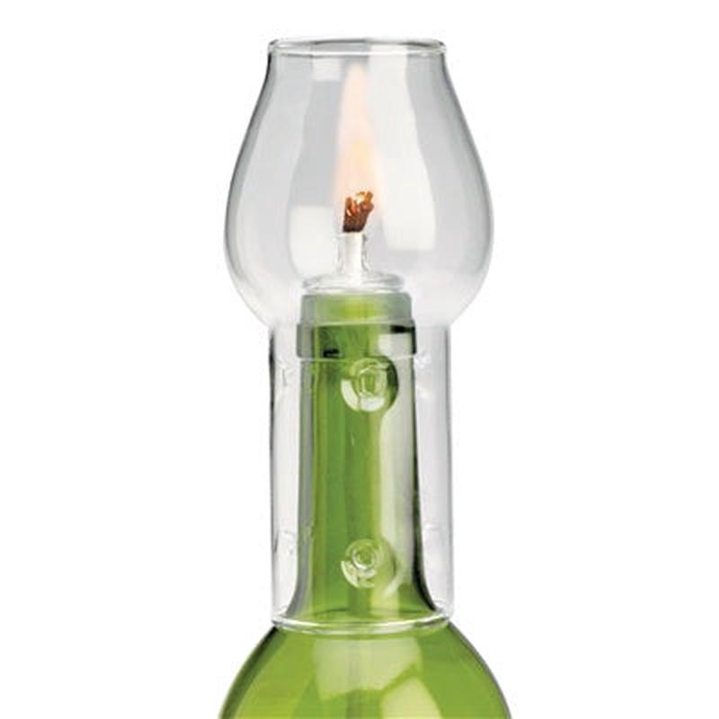 Afterglow Flame Protector with Wick