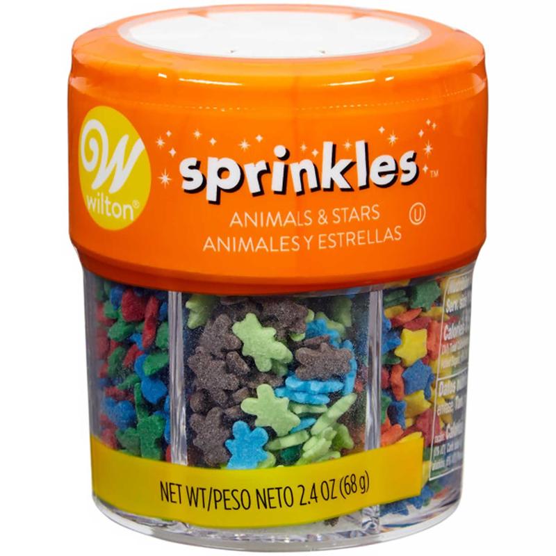 Animals & Stars 6-Cell Sprinkle Mix