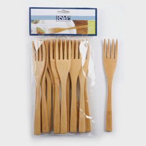Bamboo Fork Set, 12pcs