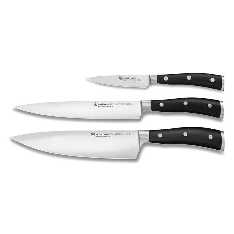 Classic Ikon 3-piece Chef's Knife Set