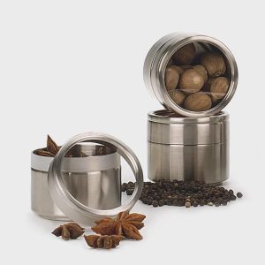 Clear Top Spice Tin