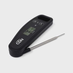 Digital Folding Thermometer, Black