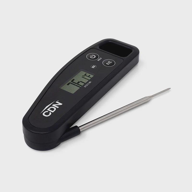 Digital Folding Thermometer, Black