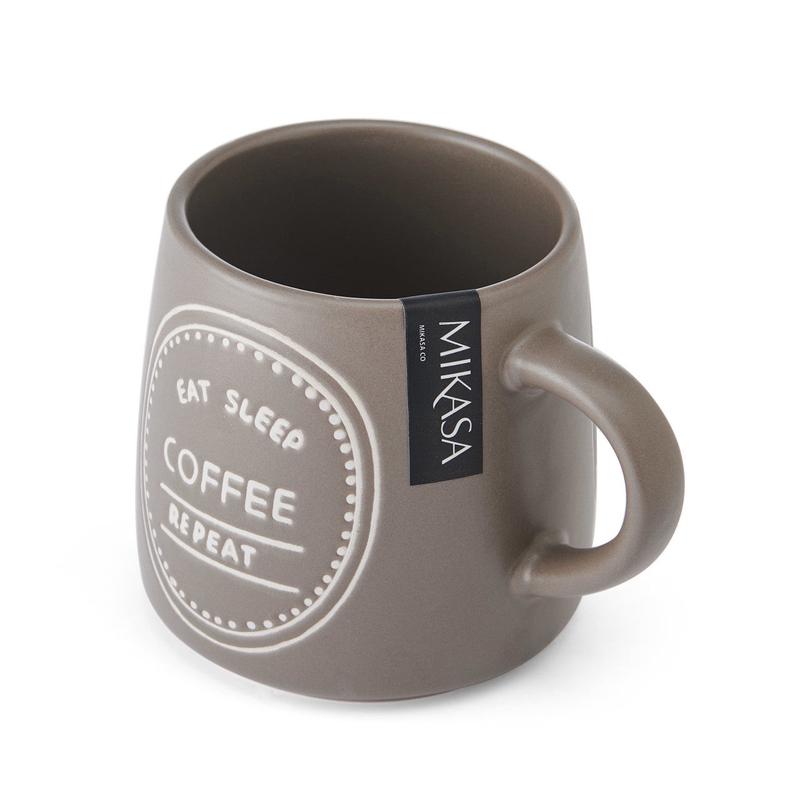 Eat Sleep Coffee Repeat Mug, 400ML