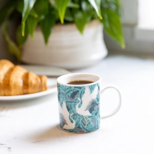 Espresso Mug Exotic Crane Design