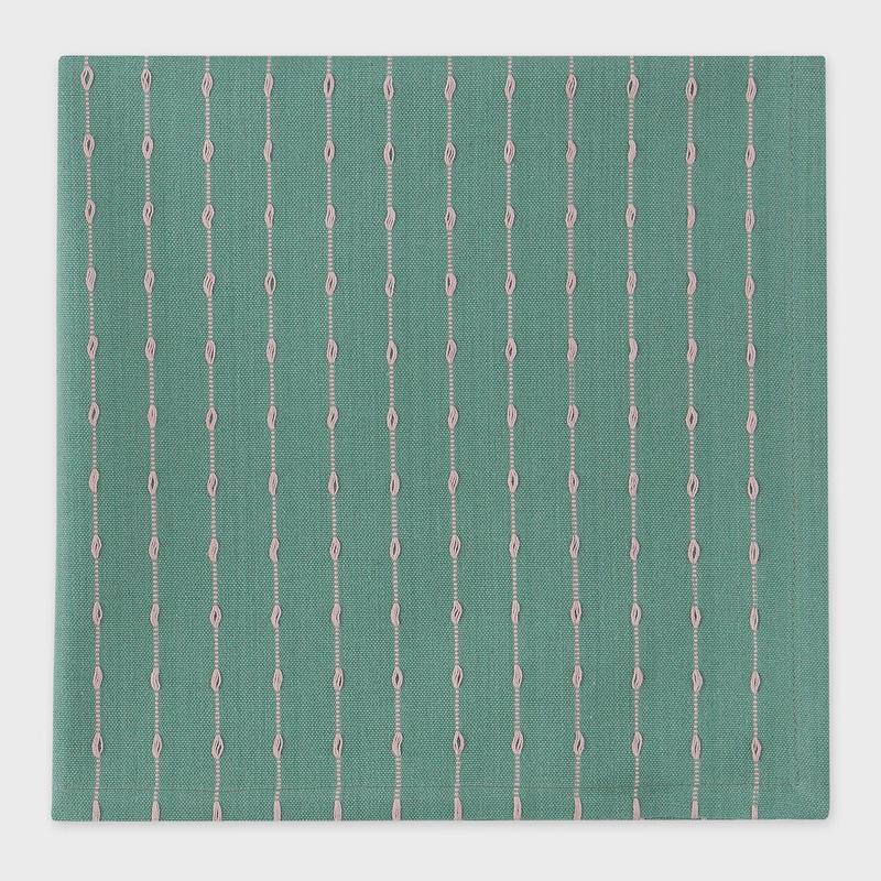 Feldspar Dots Dobby Stripe Napkin