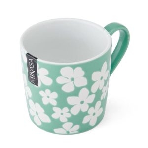 Green Flower Mug, 360ML