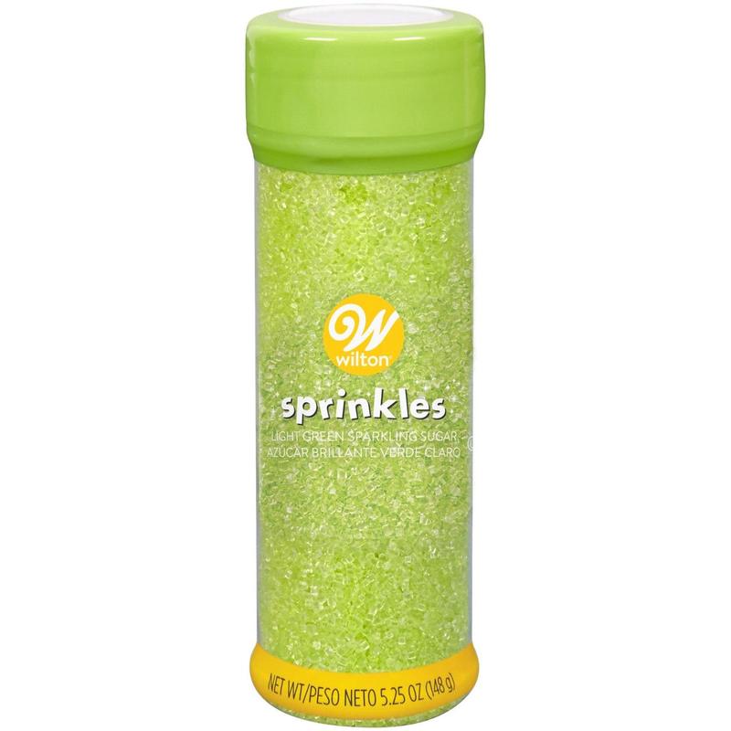Light Green Sparkling Sugar, 5.25oz