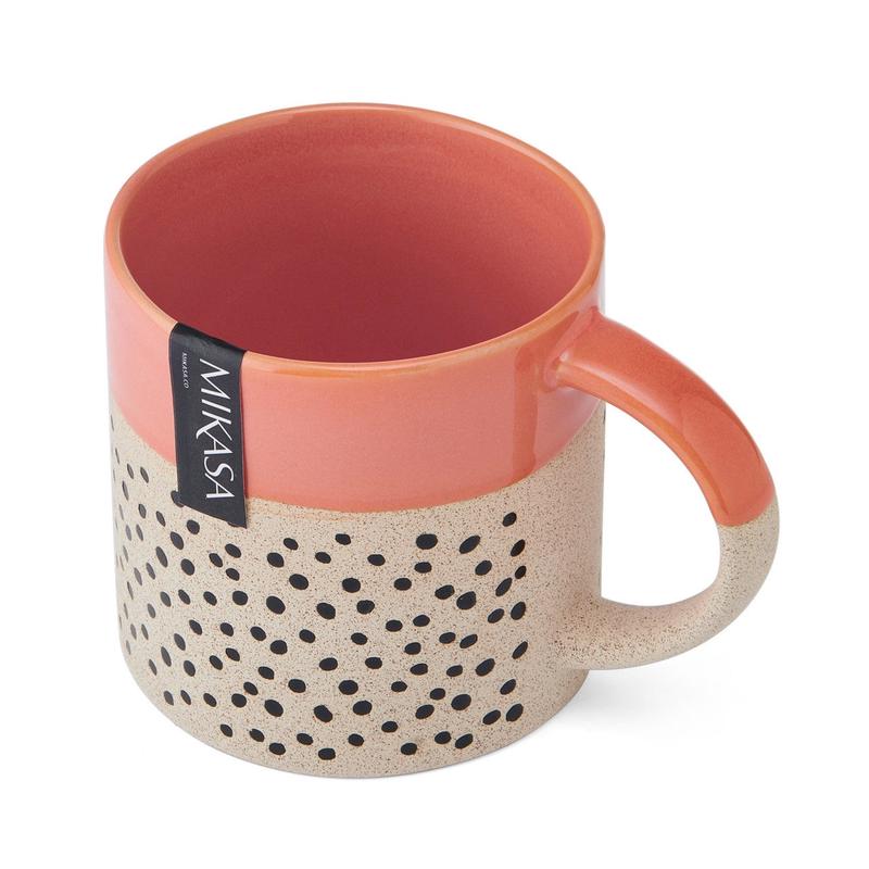 Orange Glaze Mug, 390ML