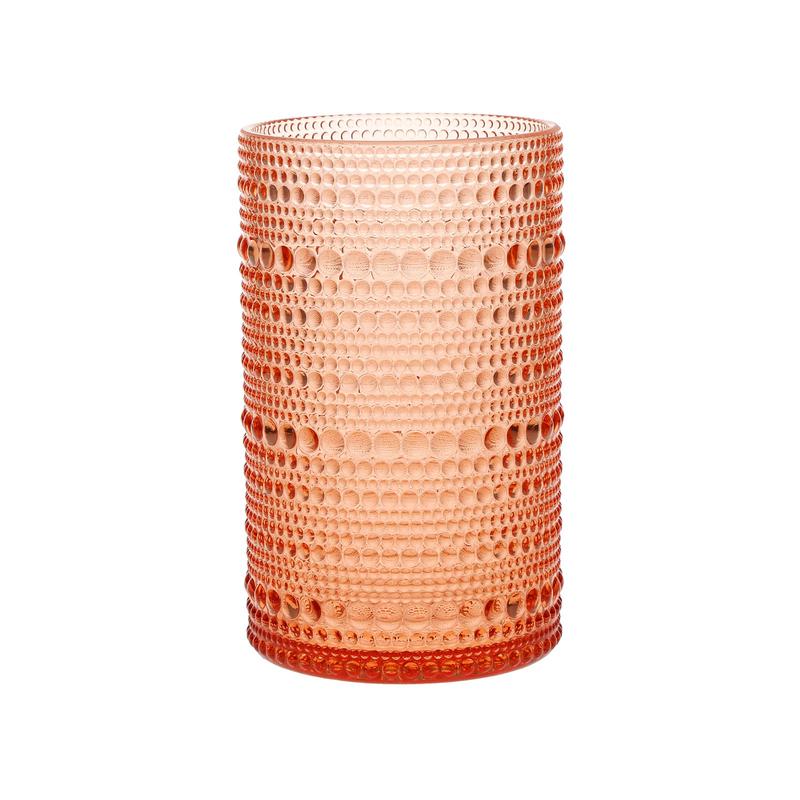 Orbetto Coral Blush Highball, 13oz