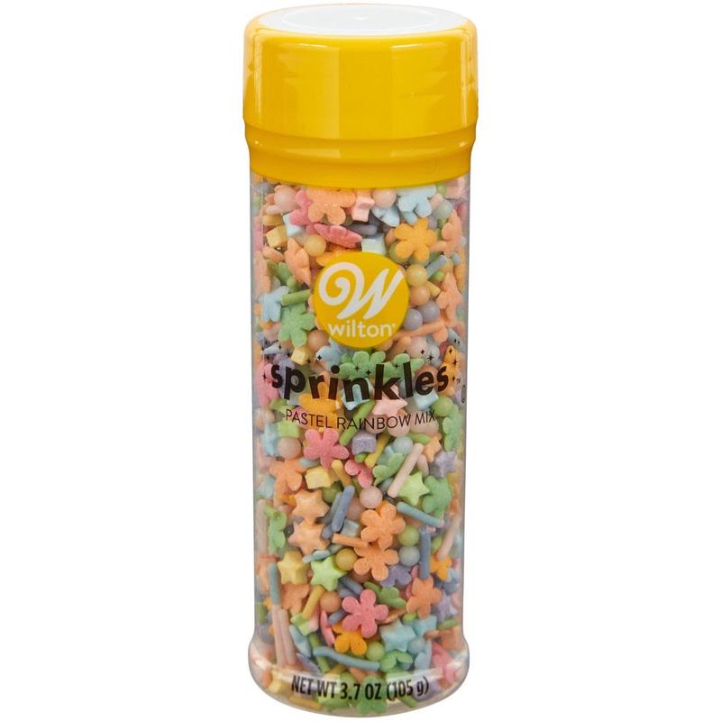 Pastel Rainbow Sprinkles Mix, 3.7oz