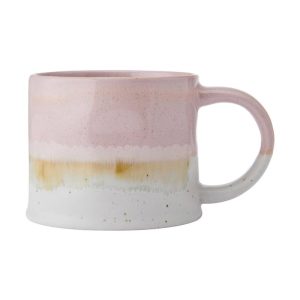 Pink Reactive Glaze Mug, 450ML