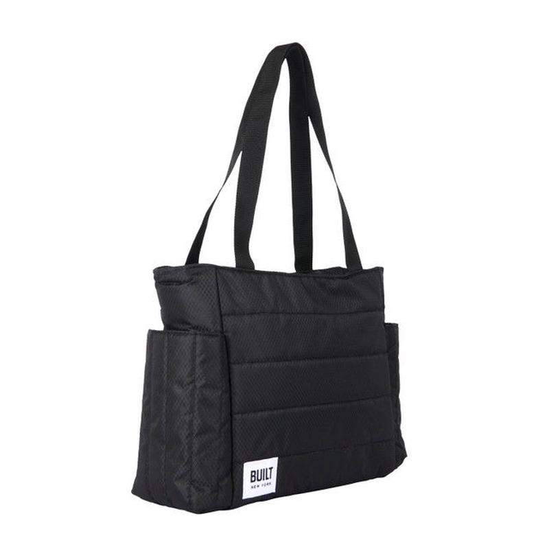 Puffer Lunch Tote Bag, 7.2L, Black