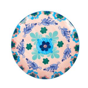 Round Majolica Platter, 36.5cm