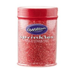 Ruby Pearlized Sugar Sprinkles