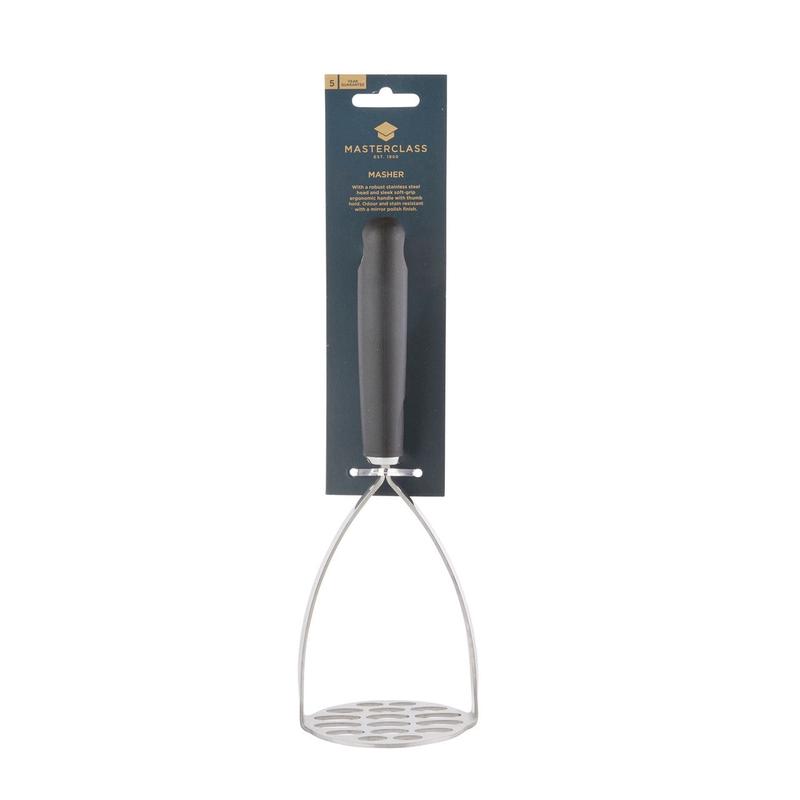 Soft Grip Stainless Steel Masher