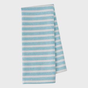 Turquoise Dobby Towel