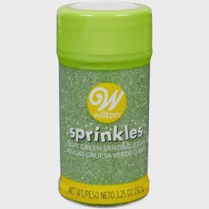 Wilton Light Green Sanding Sugar
