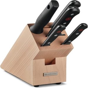 Wusthof Gourmet 6-piece Knife Block Set | Beech