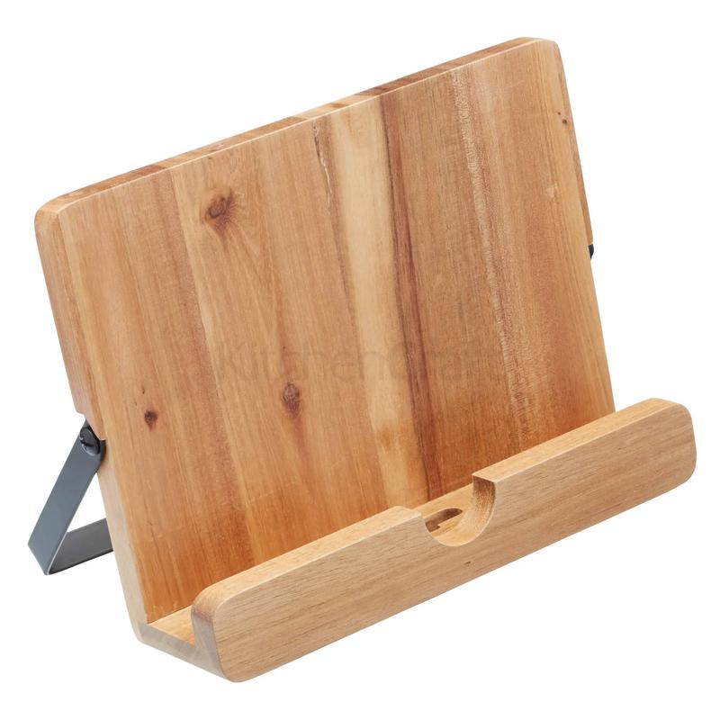 Acacia Wood Cookbook / Tablet Stand