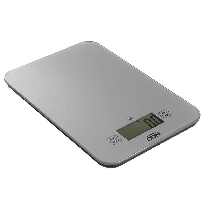 CDN Tempered Glass Digital Scale, 15 Lb