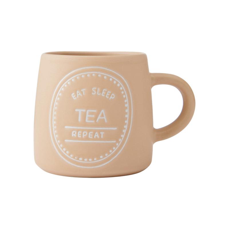Eat Sleep Tea Repeat Mug, 400ML