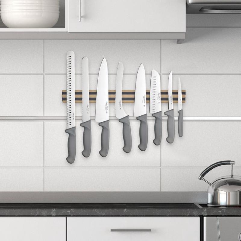 HIC Kitchen Magnetic Knife and Utensil Holder, 18in