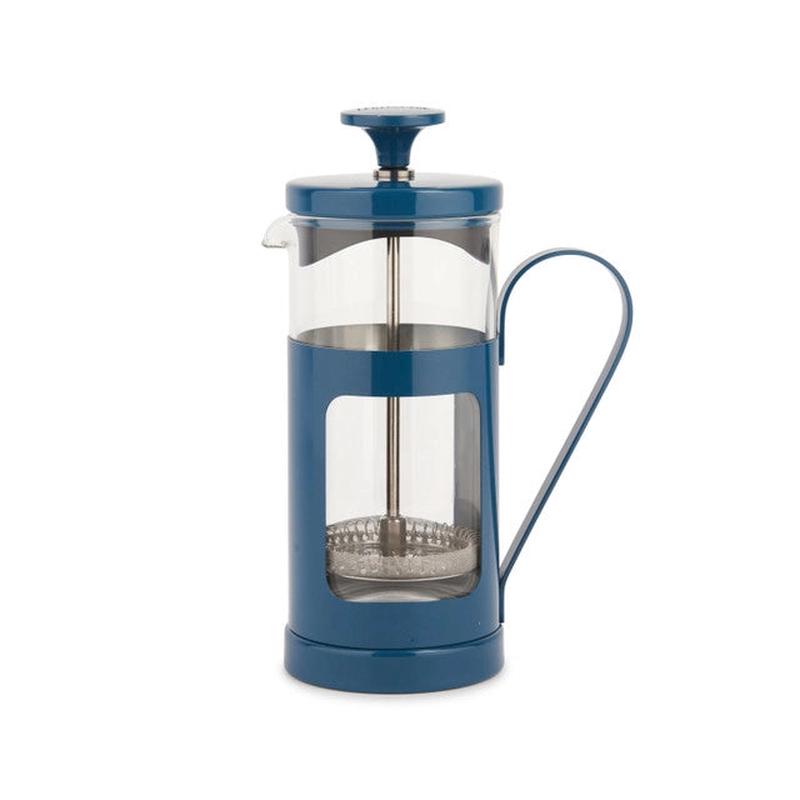 Monaco Cafetiere, 3-Cup, Navy Blue