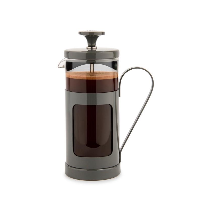 Monaco Cafetiere Coffee Press, 3-Cup, Cool Grey
