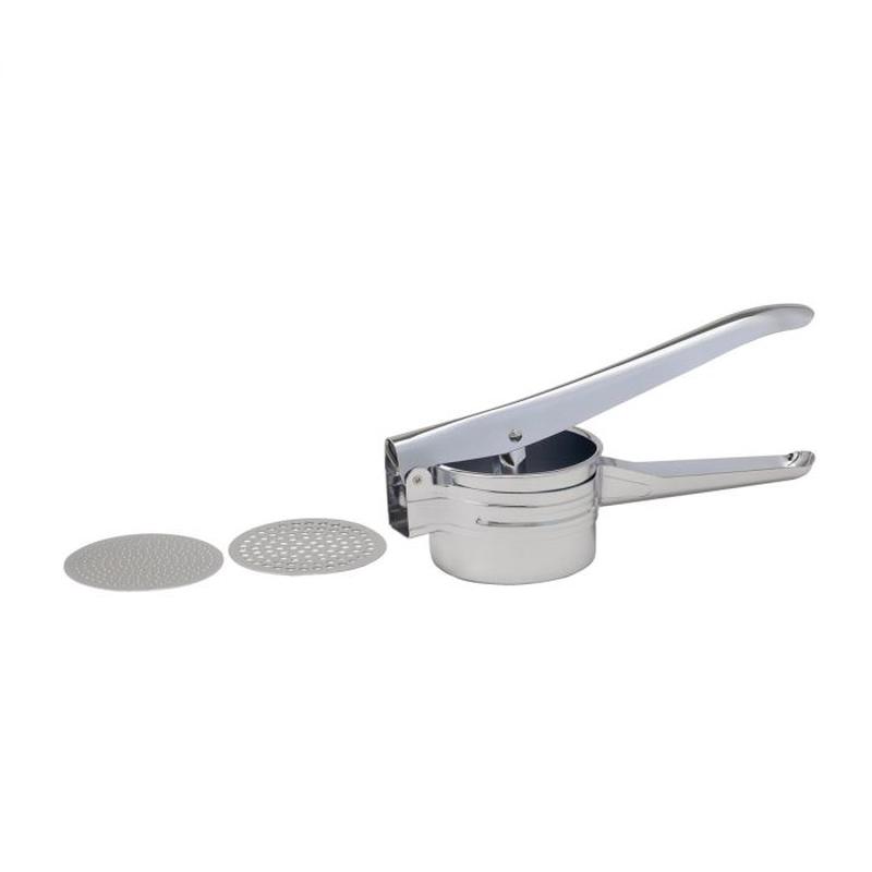 Potato Ricer with 2 Interchangeable Discs Blades