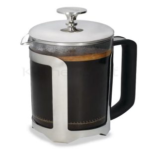 Roma Latte Cafetiere, 8-Cup, Stainless Steel