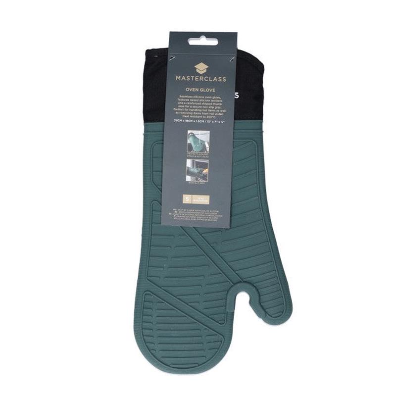 Silicone Oven Mitt, Green