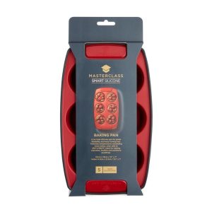 Smart Silicone Flexible Six Cavity Muffin Pan