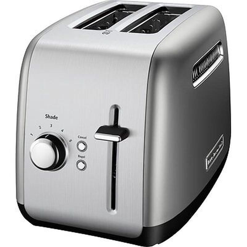 2-Slice Toaster, Contour Silver