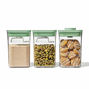 3-Piece POP Container Set with Mini Scoops | Pistachio